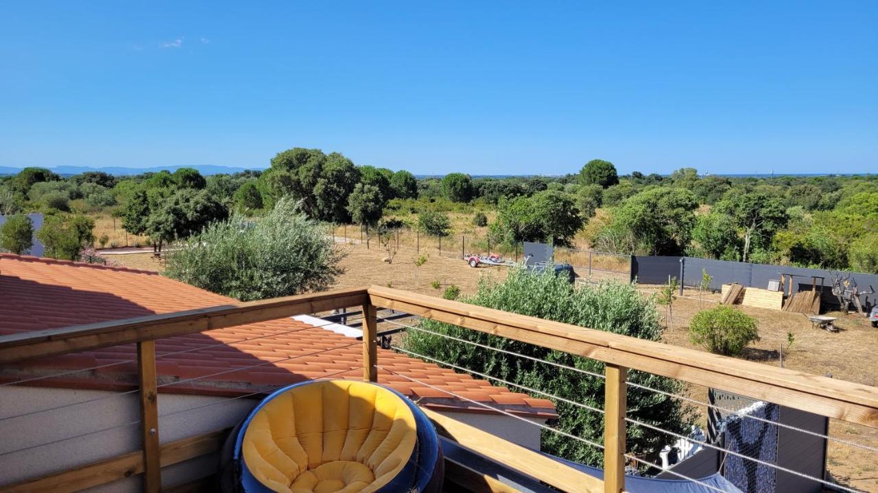 Gite Du Soleil Maison Lumineuse Avec Terrasse Solarium Parking Prive Sorede Luaran gambar