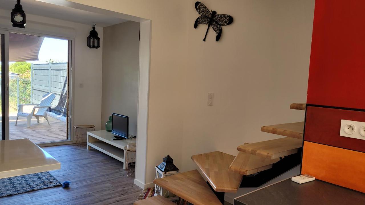 Gite Du Soleil Maison Lumineuse Avec Terrasse Solarium Parking Prive Sorede Luaran gambar