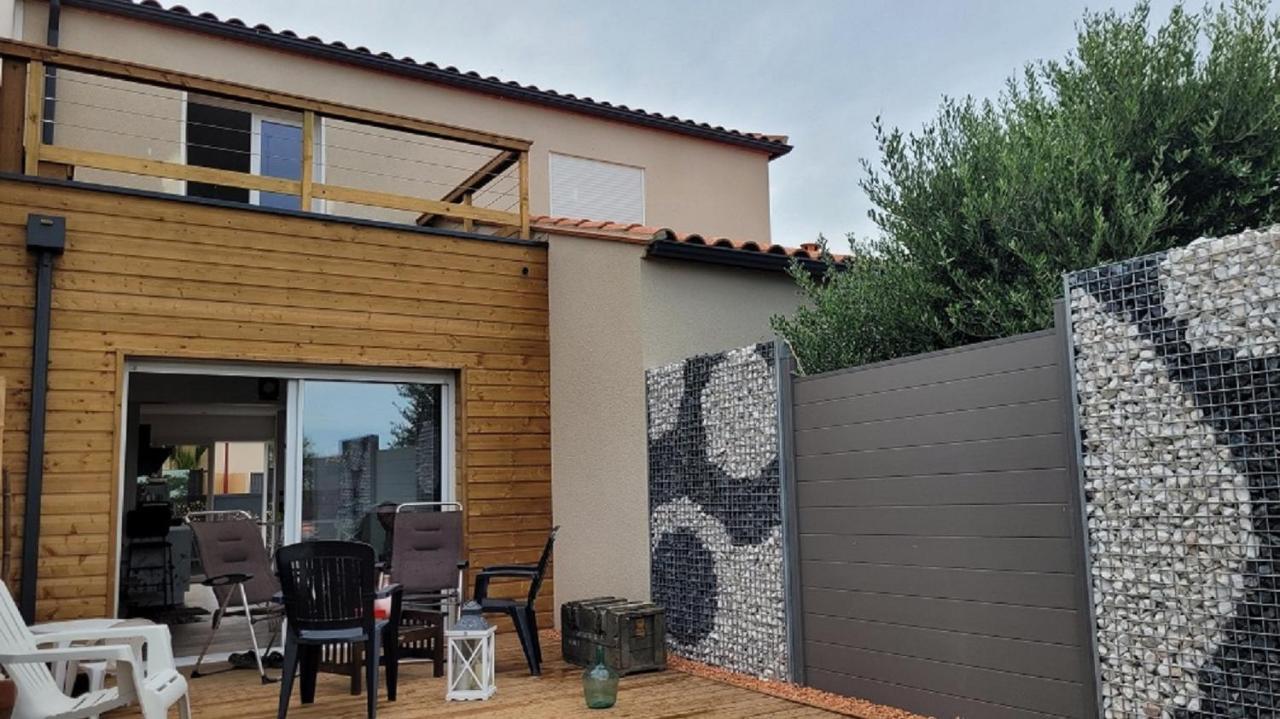 Gite Du Soleil Maison Lumineuse Avec Terrasse Solarium Parking Prive Sorede Luaran gambar