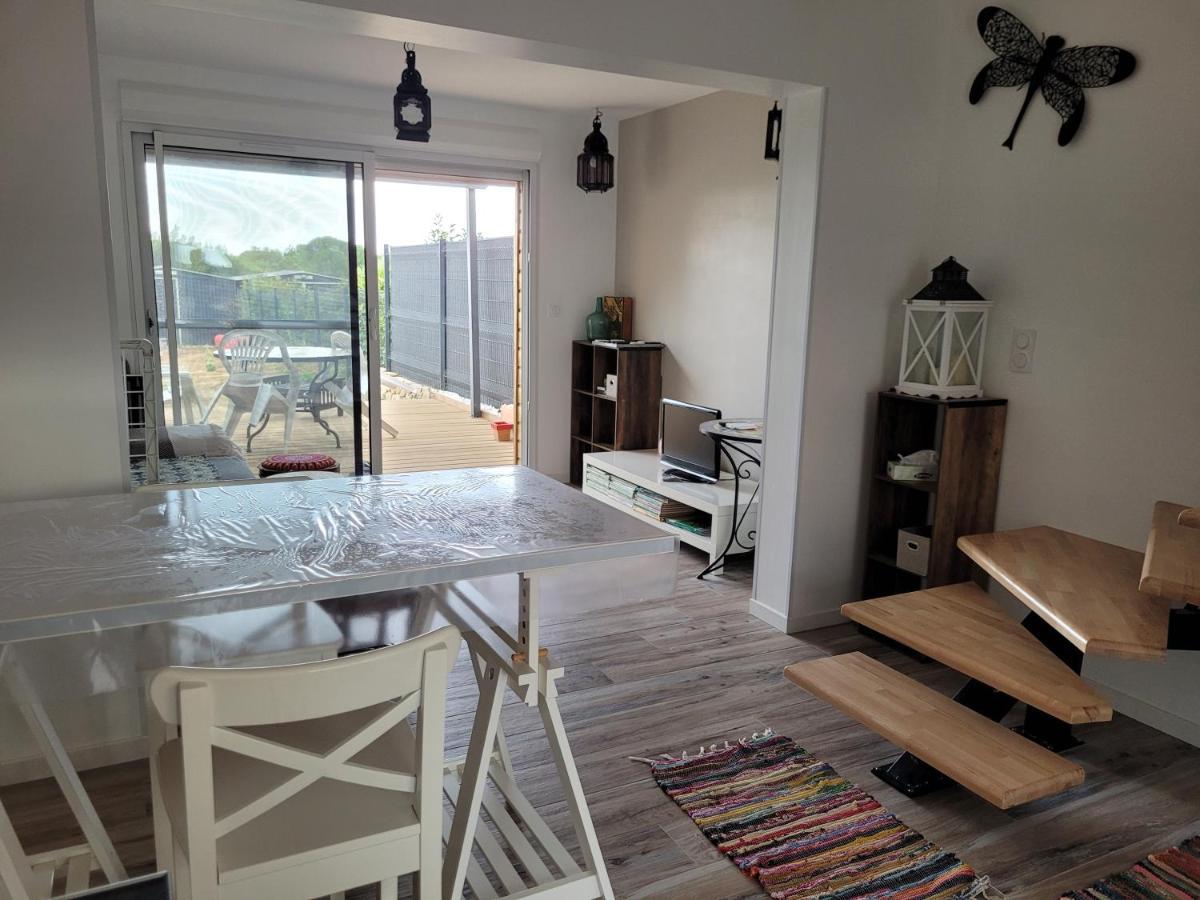 Gite Du Soleil Maison Lumineuse Avec Terrasse Solarium Parking Prive Sorede Luaran gambar